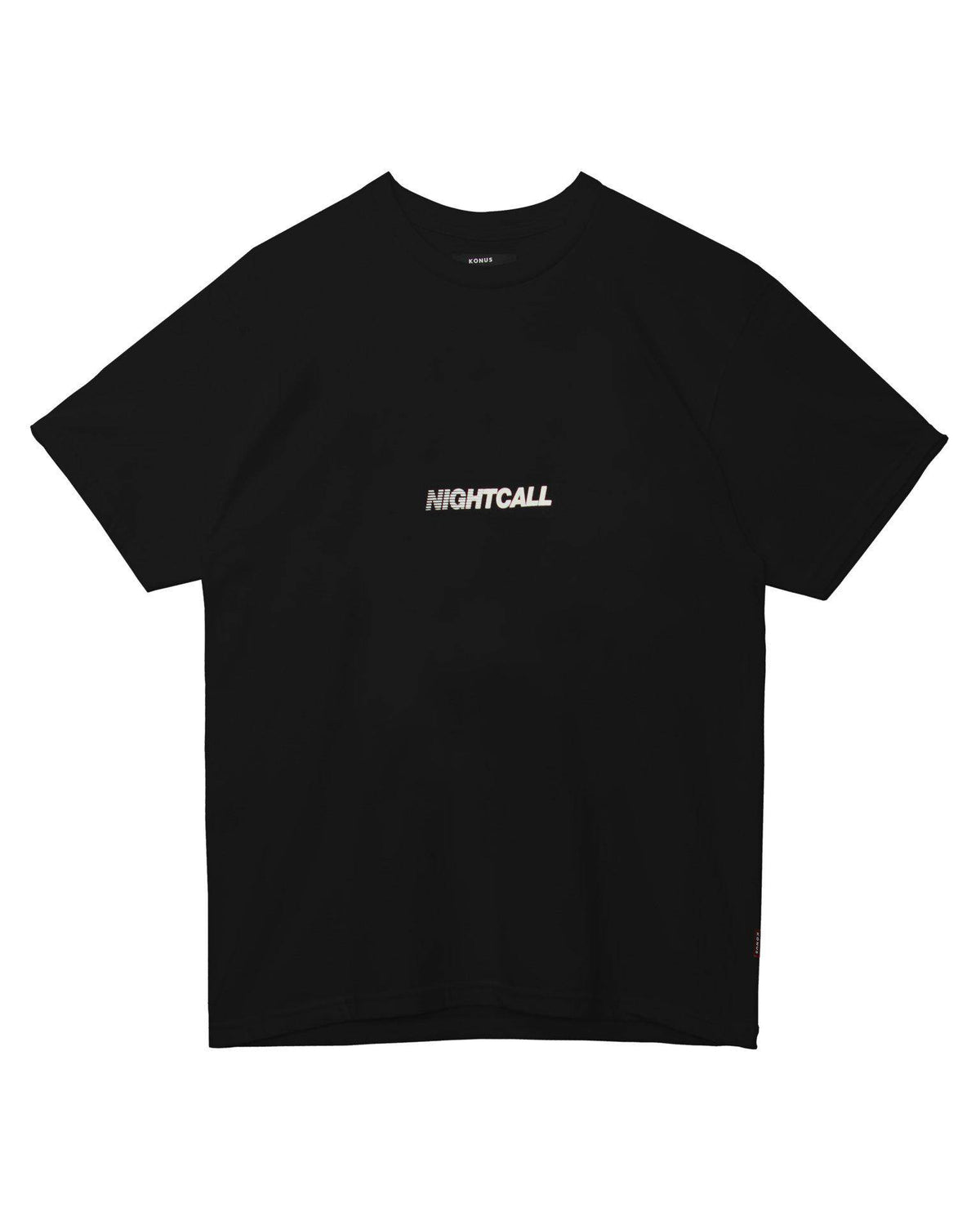 Men's Graphic Short Sleeve Tee in Black - Konus Brand