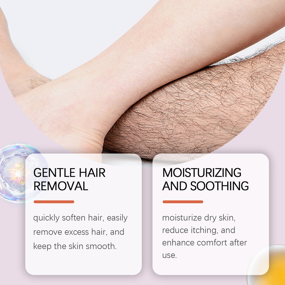 OceAura Body Hair Removal Cream