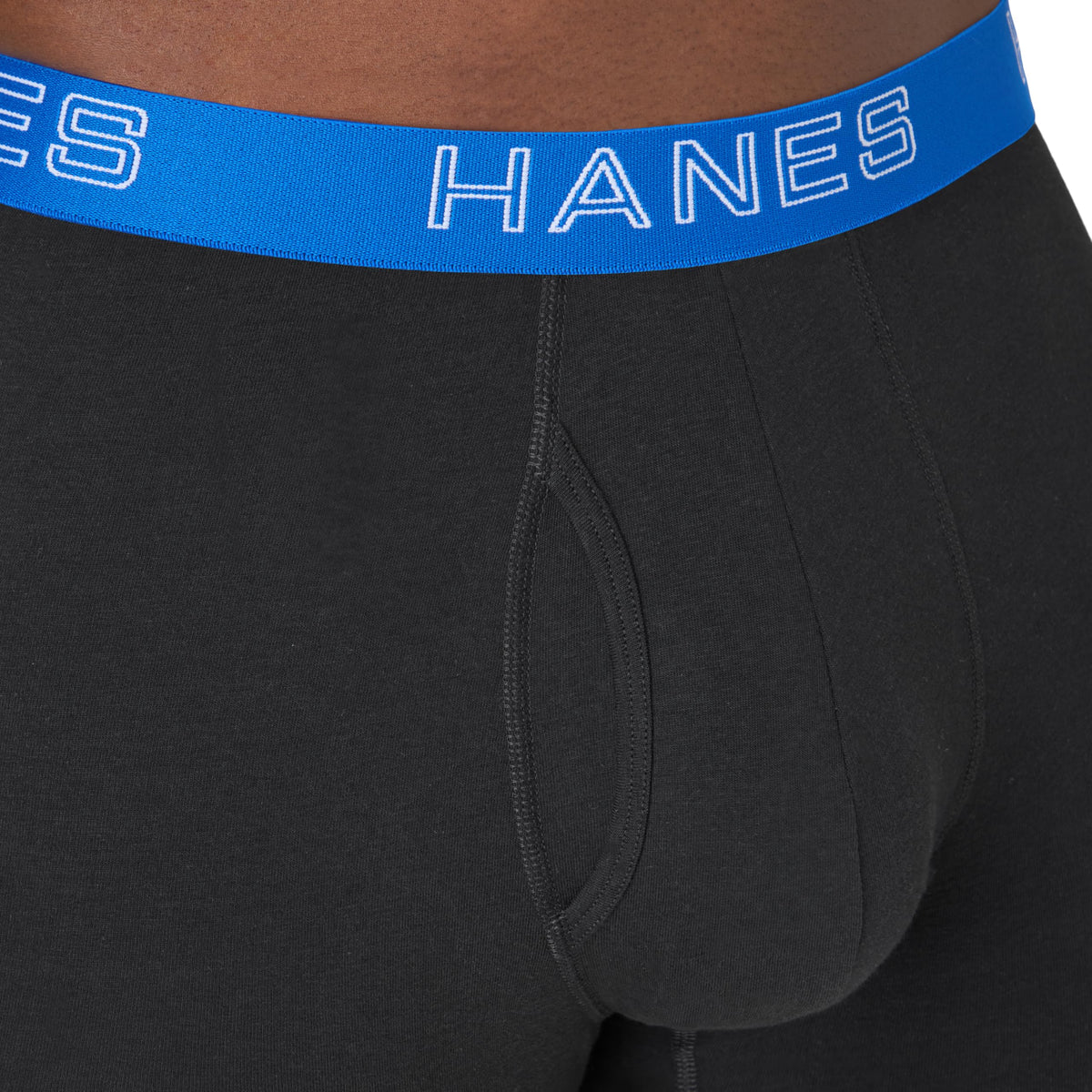 Hanes Men's Boxer Brief Underwear Pack, Stretch Cotton Boxer Briefs for Men, Moisture-wicking, 6-pack