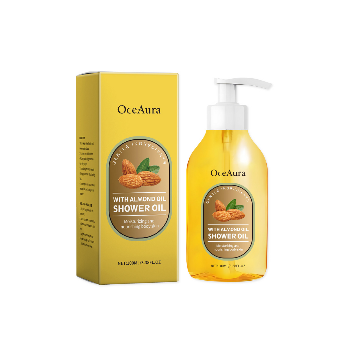 OceAura Coconut Oil Bath Oil