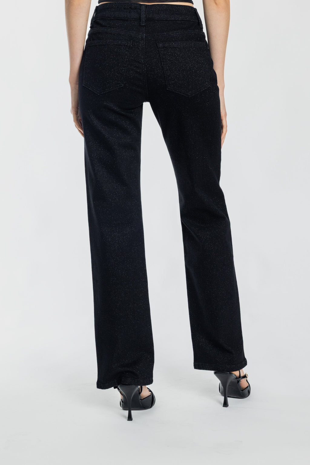 High Rise Relaxed Straight Jeans