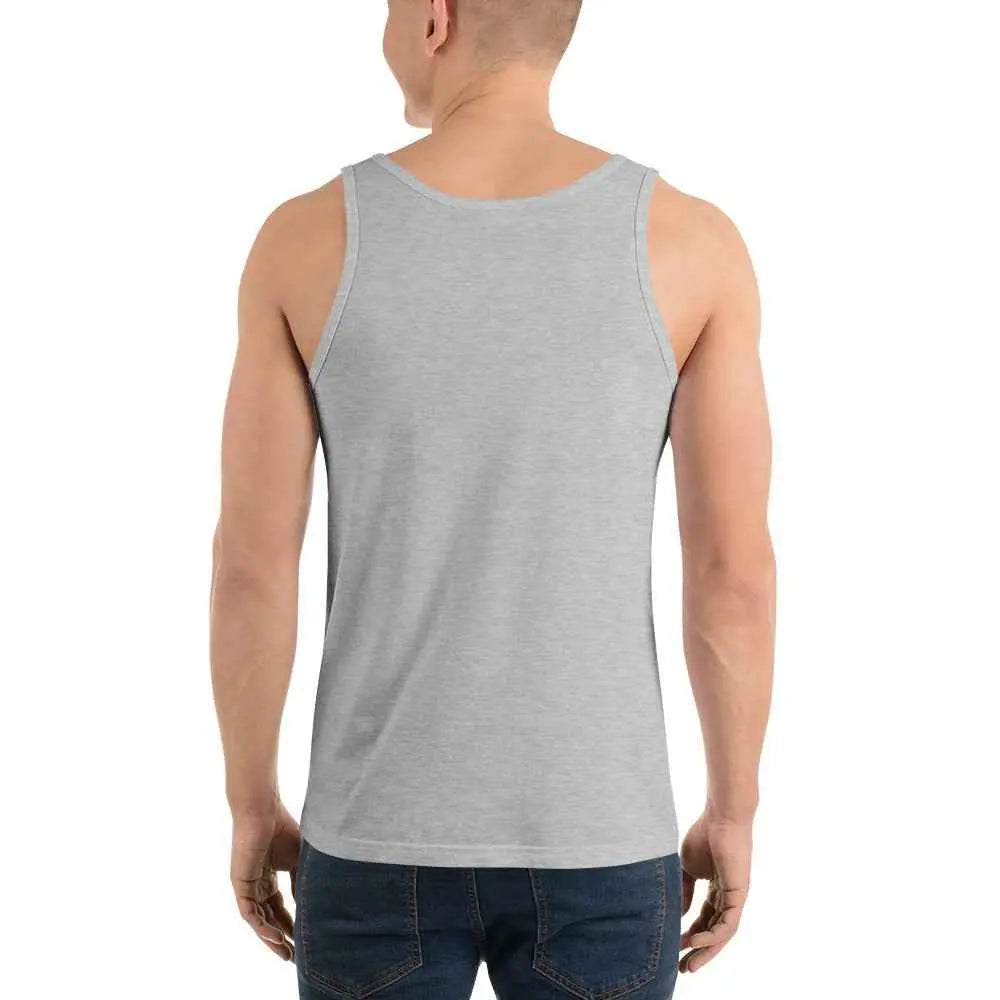 Men’s Motivational Tank Top – “Confidence” Fitness Gym Shirt
