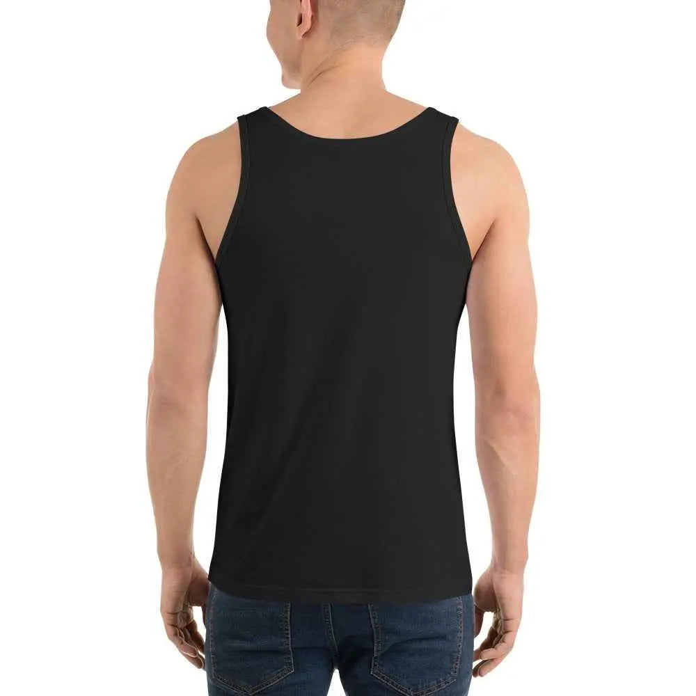 Men’s Motivational Tank Top – “Confidence” Fitness Gym Shirt